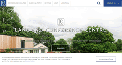 Desktop Screenshot of lane-end-conferences.co.uk